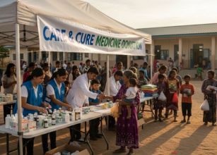 Care & Cure Medicine Donation – Kundian (Punjab)